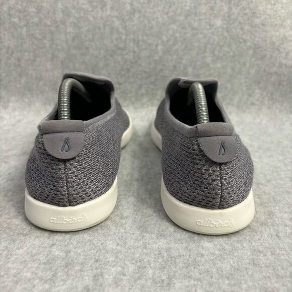 Allbirds Womens Tree Loungers Size 6 Grey Slip On Wool Comfort Casual Flat Shoes - Picture 5 of 9